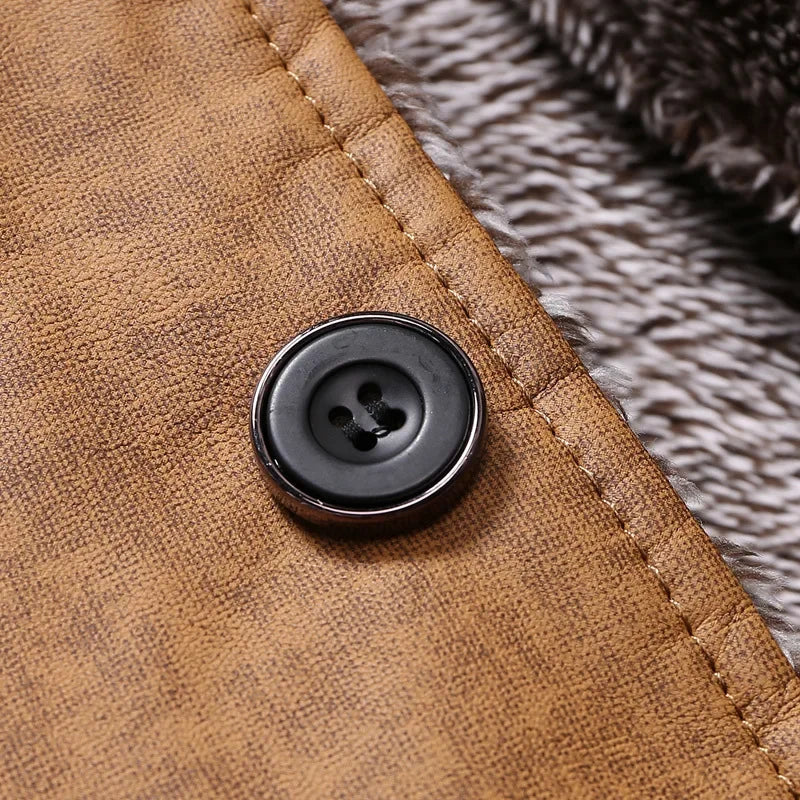 ABRIGO DE ANTE PARA HOMBRE